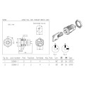 Large Tubular Key Switch Lock